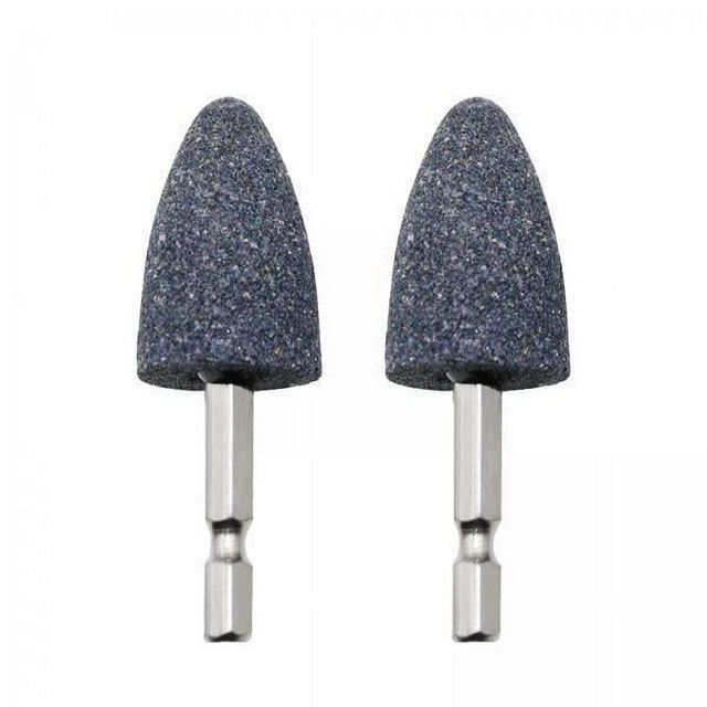 5x 2 Piezas de Broca de Cabeza de Muela, Broca de Pulido de 6,35mm, Broca de Rueda Hexagonal para Pulido, Rodamientos de Maquinaria de Gemas de Metal 5 piezas
