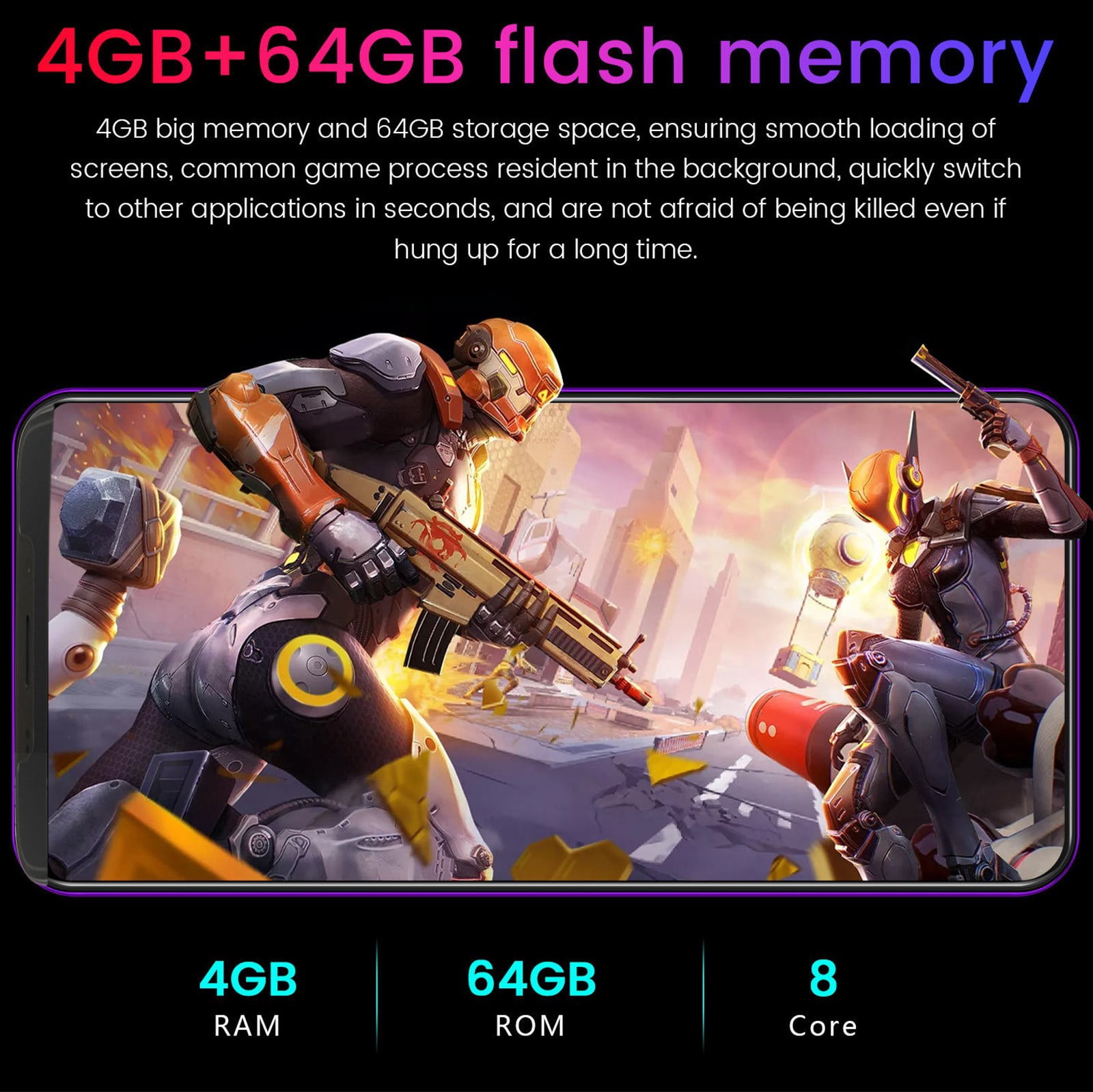 FYTPOV Android Phone, Effortlessly Manage Border Payments With The Rino3pro 5.8-Inch Android Smartphone - 512GB Storage For Ultimate Connectivity, Cell Phones Unlocked