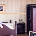 thumbnail image 3 of MOVTOTOP 4Pack Mini Houses Crafts Pine Beige Wood Strips Rustic Style, 3 of 8
