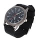 thumbnail image 4 of Reloj de cuarzo para hombre, con calendario, correa de lona, resistente, color negro, 4 of 5