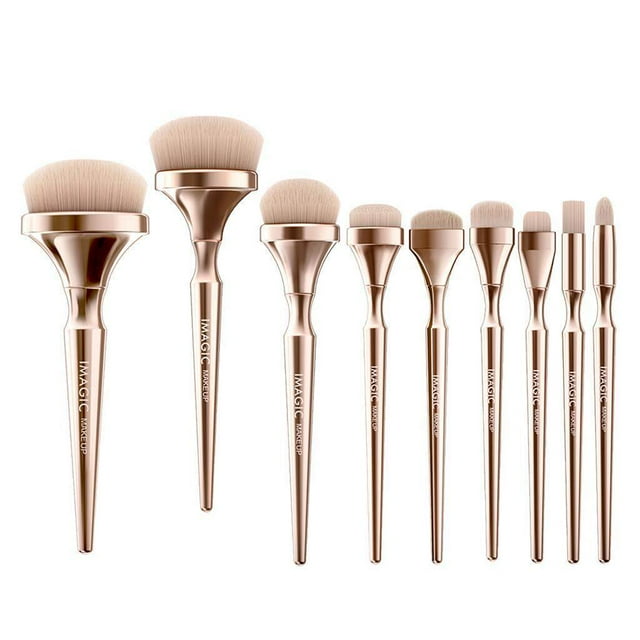 Youkk 9x Soft Makeup Cosmetic Brushes Set Brush Foundation Blush Concealer Powder Brush