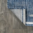 thumbnail image 6 of JONATHAN Y SANTA MONICA 8 x 10 Area Rug, Zolak Berber Stripe Geometric - Blue/Ivory, SMB124C-8, 6 of 7