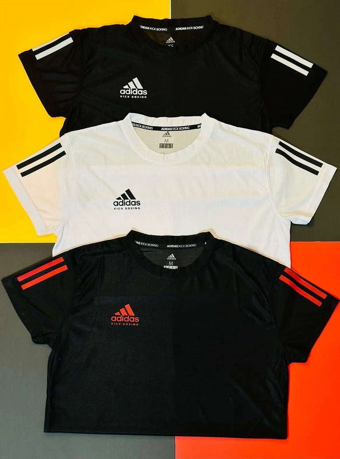 Adidas Kickboxing T-Shirt Men’s Women’s Essentials Single Jersey, Moisture Wicking, ADIKBTS100