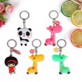 thumbnail image 4 of Cartoon Animal Keychain Decoration Key Ring Handbag Waist Fashion Decoration Keyring Hanging Keys Chain Ornament Gifts Student Schoolbag Decorative Type 4, 4 of 7