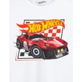 thumbnail image 2 of Hot Wheels T-Shirt Blanc à Manches Courtes pour Garçons, 2 of 6
