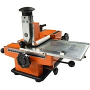 INTBUYING Semi-automatic Plate Embossing Machine Sheet Embosser Metal Marking Machine Screen Stamping Printer 4mm