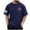 Dark Blue, variant on 4th Of July USA 4th of July Shirts for Men American Flag Short Sleeve Patriotic Independence Day Tee Top Blue,M