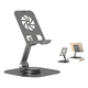 thumbnail image 2 of Metal Porta Celular Escritorio Soporte Tablet Base Para iPad Lab.G, Gris, 2 of 5