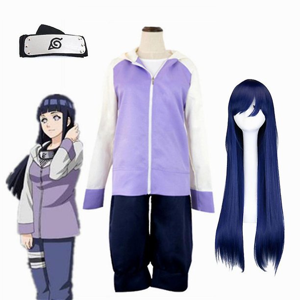 Anime Hyuga Hinata Shippuden Generation Jacket Pants Costumes zhangyuxiang LED