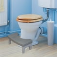 thumbnail image 6 of XMMSWDLA Toilet Stool, Toilet Potty Stool for Adults and Kids, Bathroom Toilet Poop Stool with Non-Slip Mat,Squatting Toilet Stool Foot Stool, 6 of 6