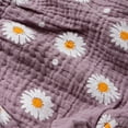 thumbnail image 7 of Newborn Baby Girl Short Clothes Daisy Floral Sleeveless Tops Shorts 2PCS Summer Outfit Set, 7 of 7