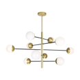 thumbnail image 1 of 10 Light Chandelier with Medallion Gold Finish, 1 of 2