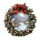 thumbnail image 2 of Adornos navideños, adornos navideños, regalos navideños, guirnalda navideña, casa de nieve, sala de estar, ventana de vidrio, escena navideña, pegatinas de pared decorativas, pegatinas de pared, 2 of 6