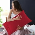 thumbnail image 4 of 2-Pack Soft Brushed Microfiber Pillow Cases - Envelope Closure, Shrink & Fade Resistant, 20x30 Inches (Multiple Colors), 4 of 5