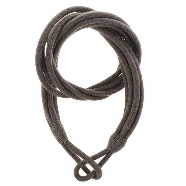 Cortina Decorativa de Cuerda Tieback Tie Back Holdback Nets Voiles Holder 84cm Gris oscuro
