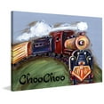 thumbnail image 3 of Marmont Hill "ChooChoo" by Reesa Qualia Painting Print on Wrapped Canvas, 3 of 5