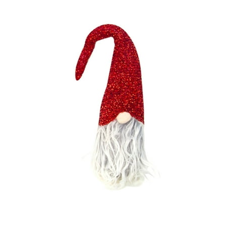 

Daughter Ornament Christmas Decorations Fabric Faceless Long Beard Ornaments Christmas Hat Doll Doll