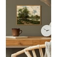 thumbnail image 6 of Drsoum Vintage Landscape Wall Art Rustic Retro Framed Nature Scenery Prints Farmhouse Classic Decorations for Living Room Bedroom 8x10in Natural Framed, 6 of 6