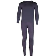 Ventana Men's Fleece Thermal Sets Warm Pajama Base Layer Ultra Insulated Long Johns Underwear Top and Pants