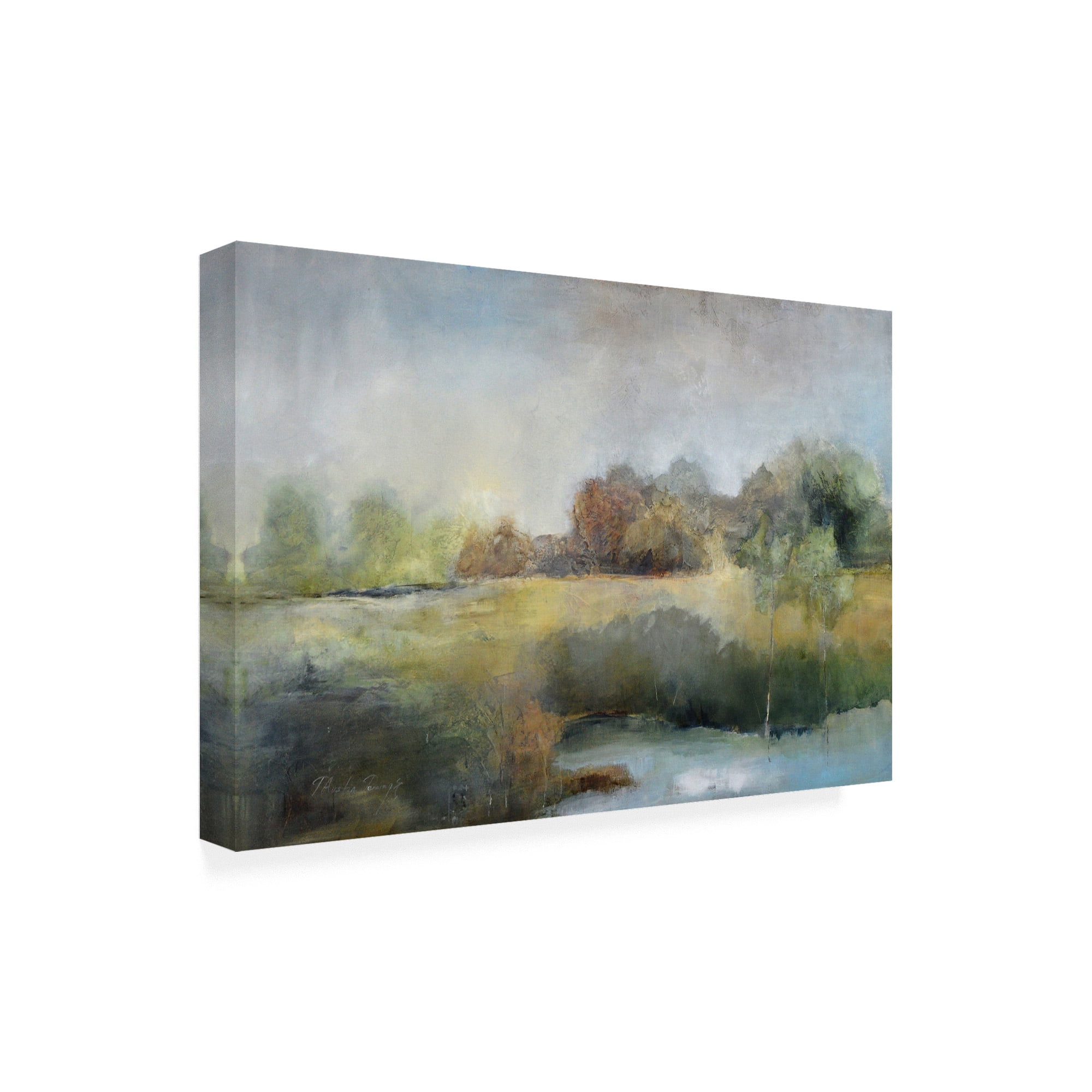 Trademark Fine Art 'A Chill in the Air' Canvas Art by J Austin Jenning