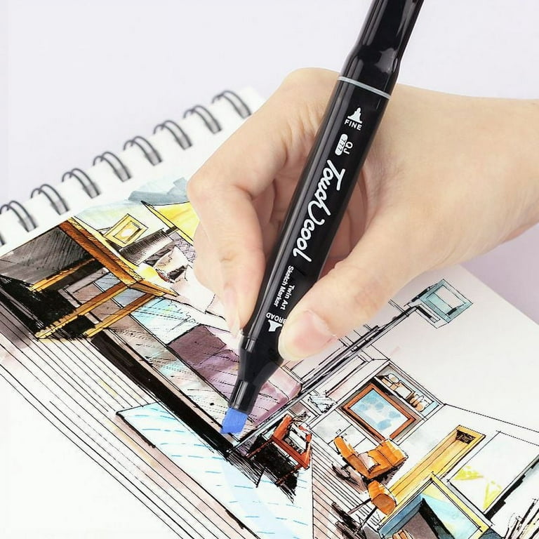 Art Marker 20/24/30/36/40/48/60/80 Color Alcohol Based Marker Pen