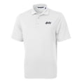 thumbnail image 2 of Men's Cutter & Buck White UCF Knights Citronaut Logo Virtue Eco Pique Recycled Big & Tall Polo, 2 of 3