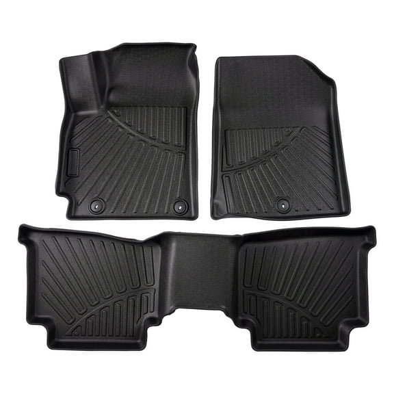 Maxpeedingrods Front Floor Mats   Rear Floor Mat For Kia Seltos 2021 2022-2024 Rubber TPE