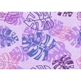 thumbnail image 1 of Ahgly Company Machine Washable Indoor Rectangle Transitional Purple Area Rugs, 7' x 10', 1 of 7