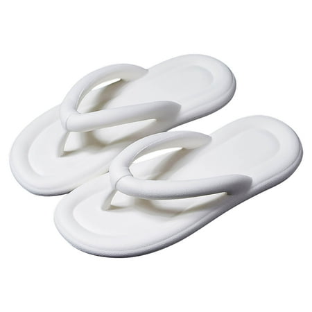 

Women Men Cloud Slippers Sandal Comfort Flip Flops Soft Pillow Thong Sandals Thicken Sole Shower Bathroom Foam Slides Unisex