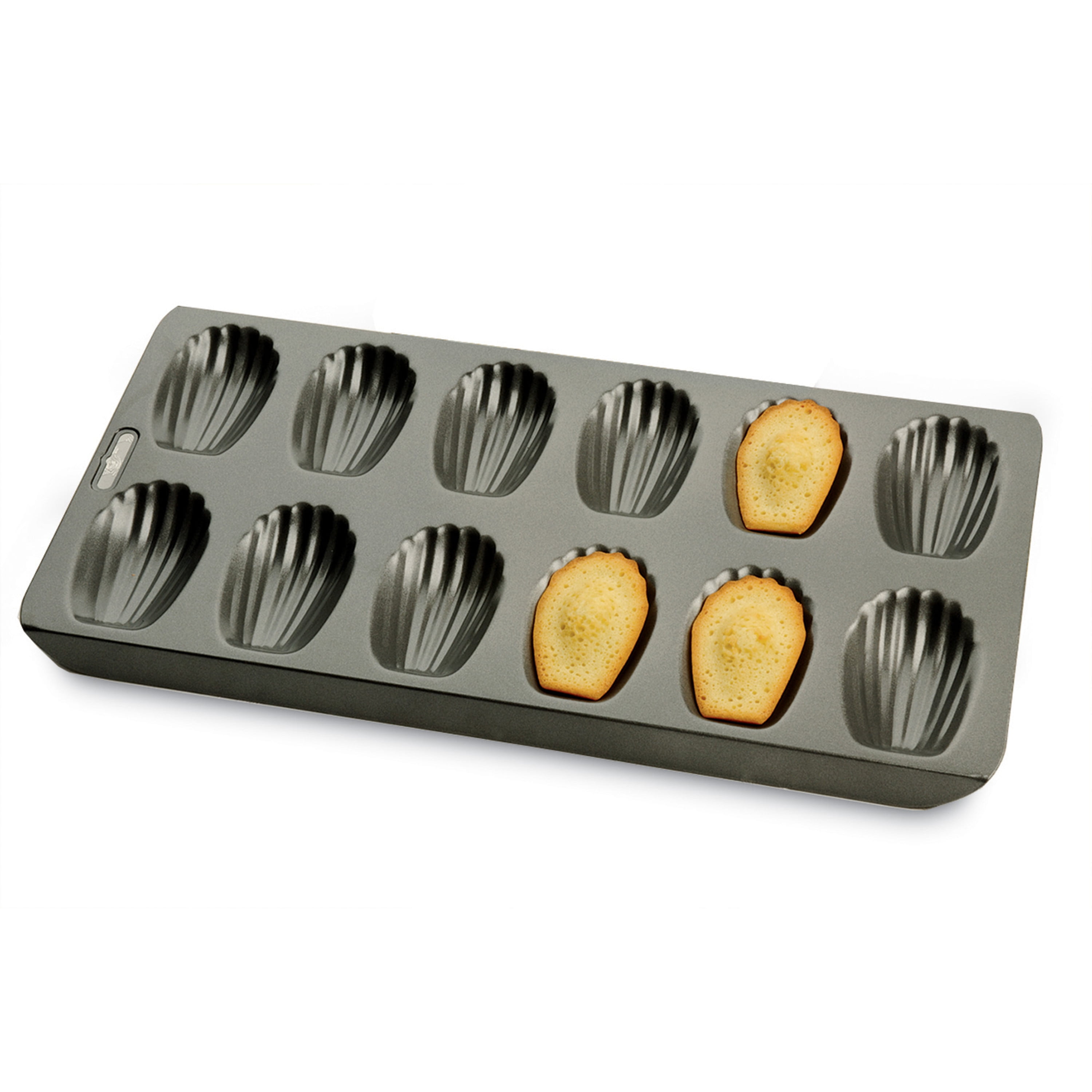 マダムゴサンMadame Gaussianの102ブティパターン Chicago Metallic Professional 12-cup Non-Stick Madeleine Pan