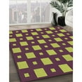 thumbnail image 3 of Ahgly Company Machine Washable Indoor Square Transitional Brown Area Rugs, 5' Square, 3 of 7
