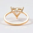 thumbnail image 3 of solitaire jewels 1CT Triangle Moissanite Solitaire Engagement Ring For Women, 10K Rose Gold, 3 of 5