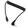 thumbnail image 2 of Camera RemoteControl Shutter Release Cable, Stable Transmission Fine Workmanship Camera Remote Trigger Shutter Release Cable 2.5mm Jack Size Micro USB  For X E, 2 of 8