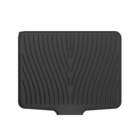 Alfombrilla de secado para encimera de cocina para platos, almohadilla de secado de silicona antideslizante con resistencia al calor incorporada, alfombrilla de secado plegable para encimera,