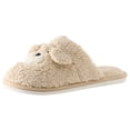 thumbnail image 3 of Oyedens Fuzzy Winter Slippers for Women Cute Bear Dog Animal House Slippers for Indoor And Outdoor, 3 of 7