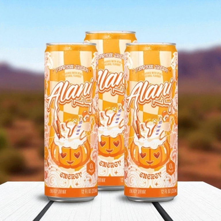 Alani Nu Energy Drink Pumpkin Cream 12oz - Walmart.com