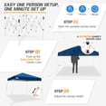thumbnail image 5 of EAGLE PEAK 10x10 Outdoor Canopy Pop-up Canopy, One Person Setup, 5 of 10