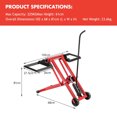 thumbnail image 2 of GVN Hydraulic Lawnmower Lift Jack for Tractors and Zero Turn Riding Lawn Mowers, Capacity Telescopic Maintenance Jack for Garden Tractors and Riding Lawn Mower, 2 of 9