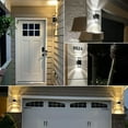 OUSITAID 1/2pcs Dusk to Dawn Sensor Outdoor Wall Lights Up Down Porch