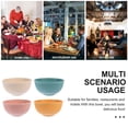 thumbnail image 6 of OUNONA Reusable Bowls for Kitchen Made of Synthetic Material in Assorted Colors 4 Pcs 6.3 Inches, 6 of 7