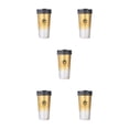 thumbnail image 2 of kurtrusly Reusable Thermal Cup Eco-Conscious Choice For Better Tomorrow Convenient gradient gold 500ml 5Set, 2 of 6