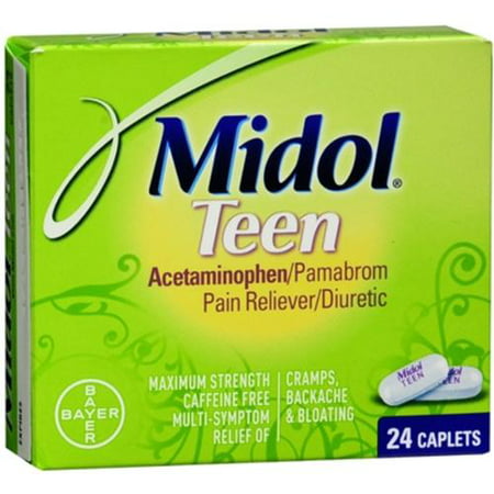 Midol Ado caplets 24 caplets (Paquet de 2)
