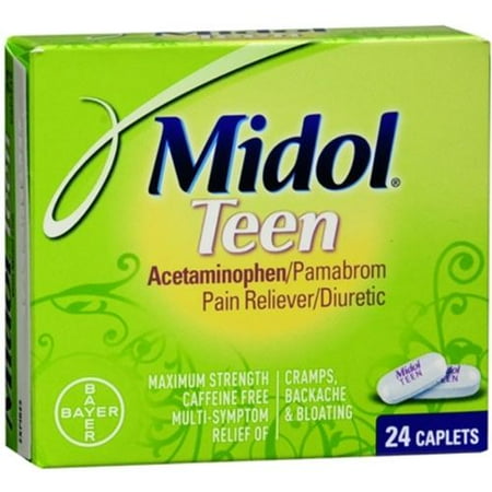 Midol Ado caplets 24 caplets (Paquet de 2)