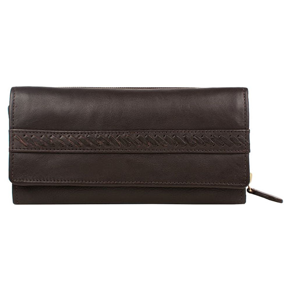 Hidesign Mina RFID Blocking Trifold Leather wallet Walmart