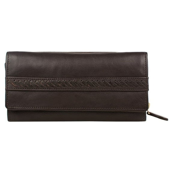 Hidesign Mina RFID Blocking Trifold Leather wallet