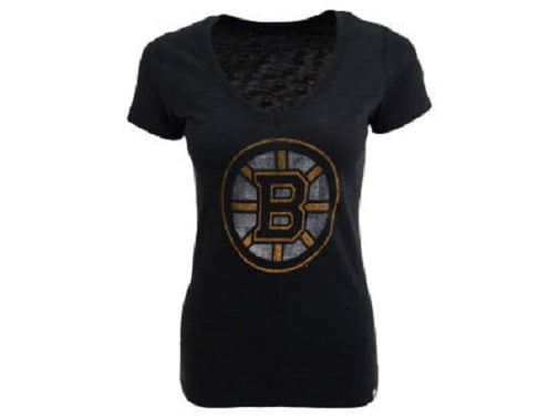 Boston Bruins NHL 47 Brand "Scrum" V-Neck Tee