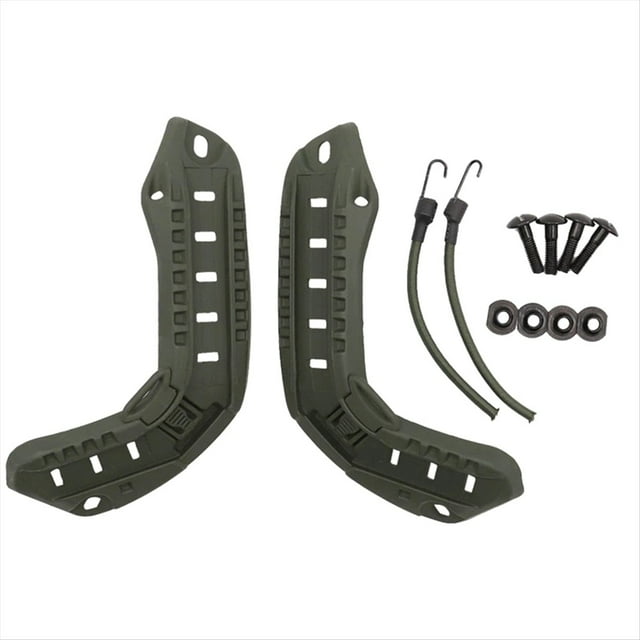 Para Accesorios de Riel de Casco FAST DIY Multifuncional para Equipo de ProteccióN Accesorios de Riel de Casco PortáTil Arc, A1