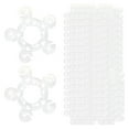 thumbnail image 3 of jifeng 100Pcs Balloon Clips Bulk Durable Balloon Holder for Party Birthday New Year B 1.08inch, 3 of 9