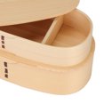 thumbnail image 1 of Oubit Bento Boxfor Kids,Wooden Bento Boxes Double Wooden Bento Boxes Lunch Bento Box Top-Notch Performance, 1 of 9