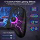 thumbnail image 3 of Para Nintendo Switch/controlador OLED, controlador de interruptor inalámbrico de efecto Hall, Joypad de interruptor de una pieza con batería RGB y 1000mAh, 3 of 5